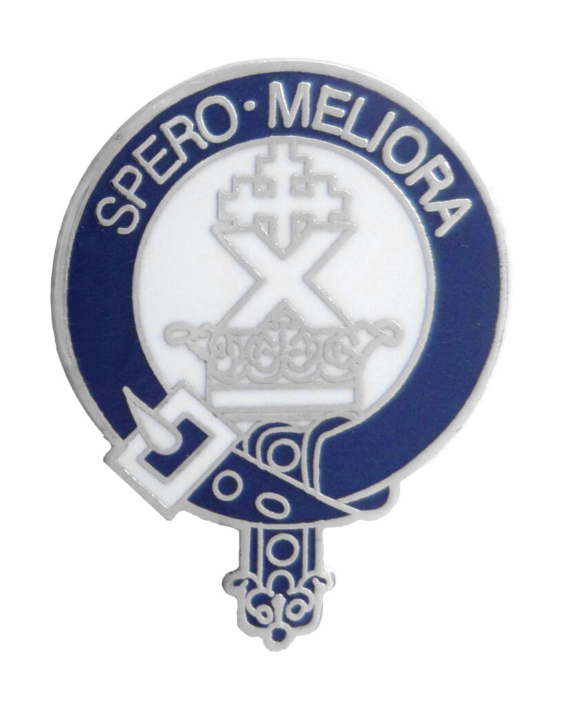 Spero Meliroa Scottich Clan Pin